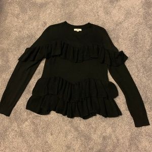 Long Sleeve ruffle sweater
